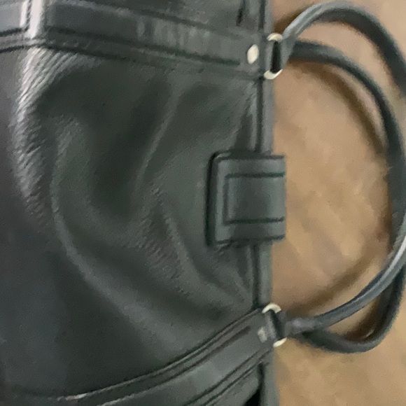 Michael Kors black leather doctor bag, gently used - Picture 2 of 2